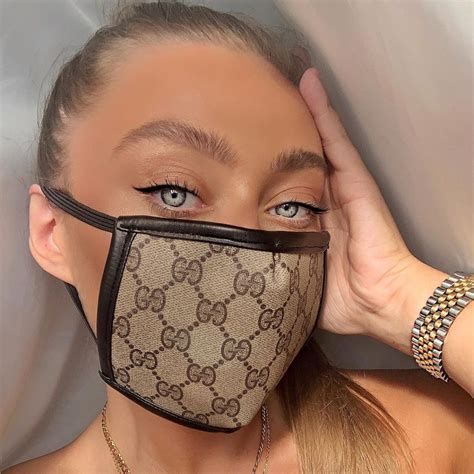 facial mask gucci|Gucci like face mask.